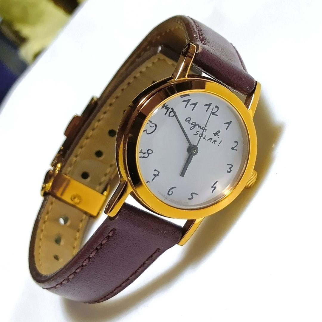 定価26000円✳️アニエスベー ソーラーウォッチ 腕時計 稼働品 - メルカリ