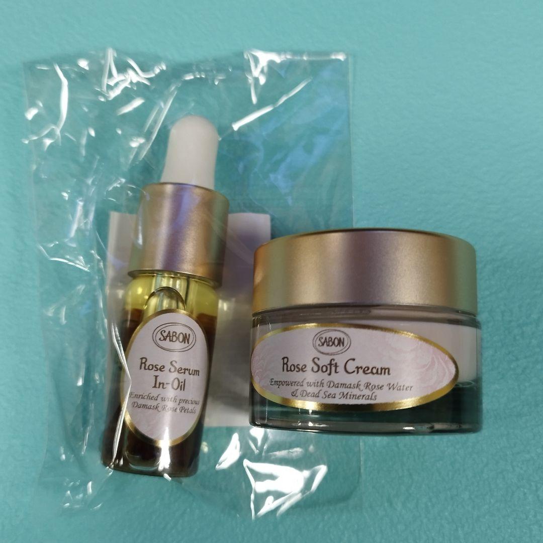 ④美的グラン SABON ローズセラムインオイル&ローズソフトクリーム