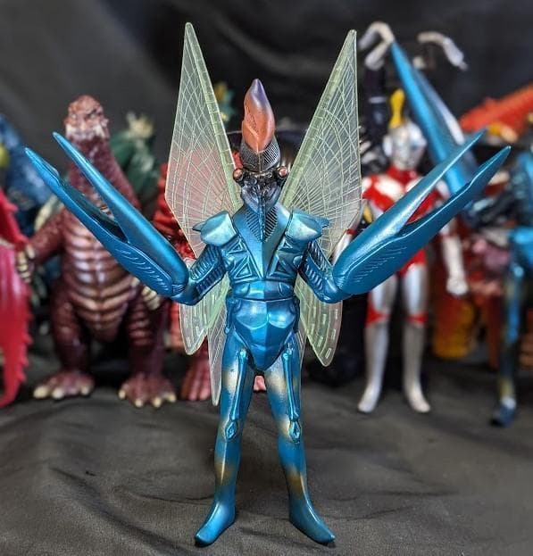 サイコバルタン、パワード怪獣フィギュア 4体セット オマケケムラー