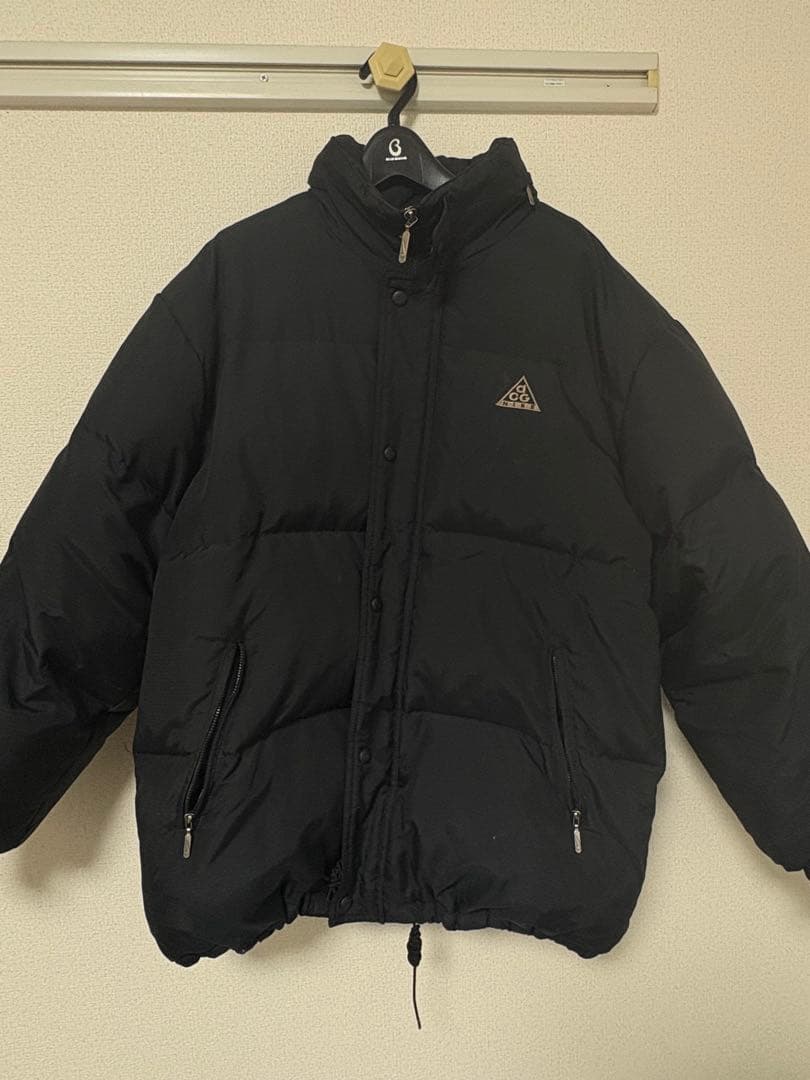 最終値下げ！00s NIKEACG ダウンジャケット 黒即購入OK 中古・古着通販】NIKE ACG (ナイキエーシージー) ダウンジャケット