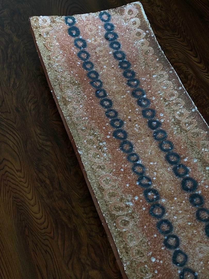 信楽焼 Shigaraki 特大皿 2枚組 井村侊生 P06 - メルカリ