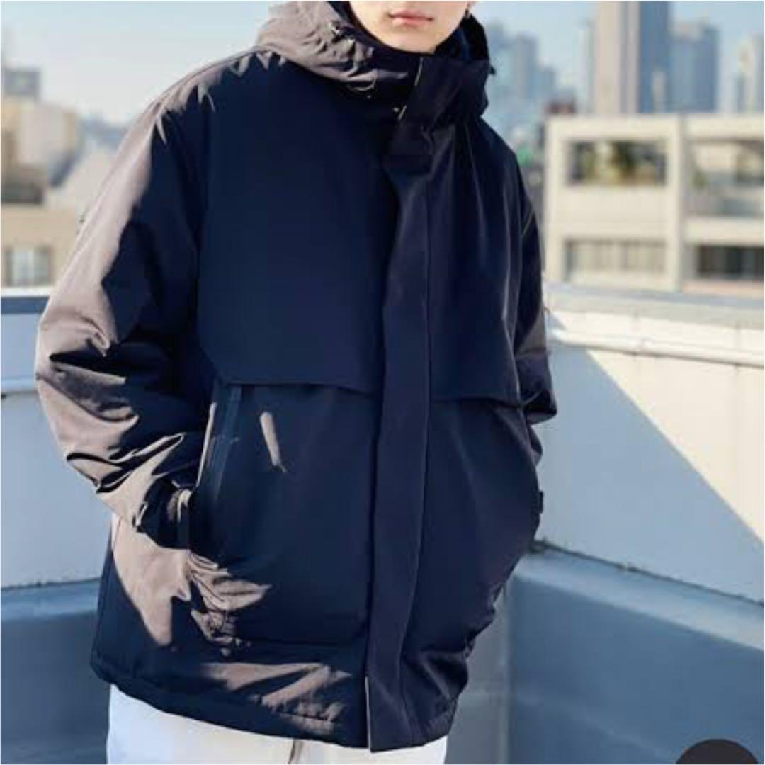 ハイブリッドダウンオーバーサイズパーカー UNIQLO +Jコラボ - メルカリ