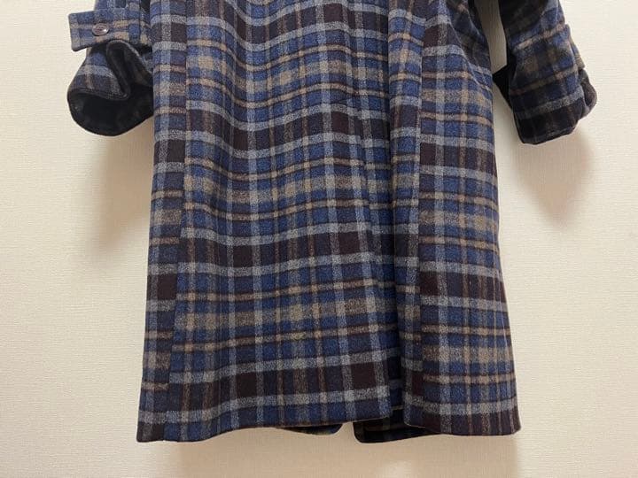 Naptime ロングコート チェック Mサイズ - メルカリ