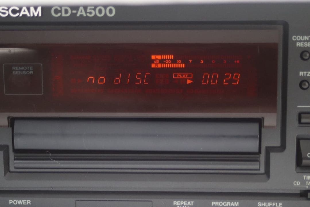 TASCAM タスカム CD-A500 カセットデッキ CDデッキ - メルカリ