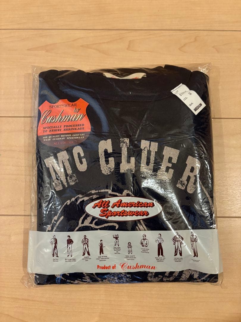 新品未使用】クッシュマン スウェット（検索）マッコイウエアハウス