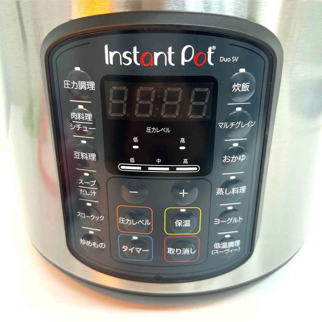 e637-34 Instant Pot Duo SV マルチ電気圧力鍋 5.7L