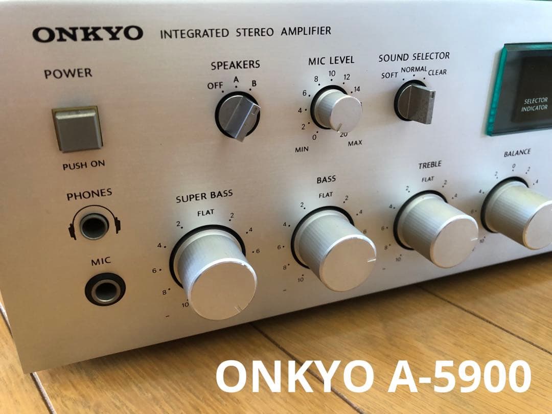 ONKYO A-5900 インテグレーテッドステレオアンプ - メルカリ