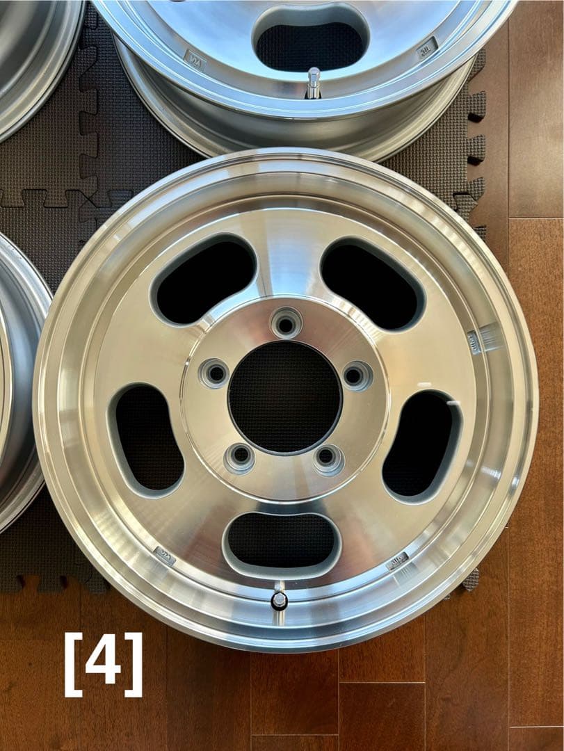 なつ専用 ジムニー MLJ-Dスロット16inアルミホイール《2本1セット》