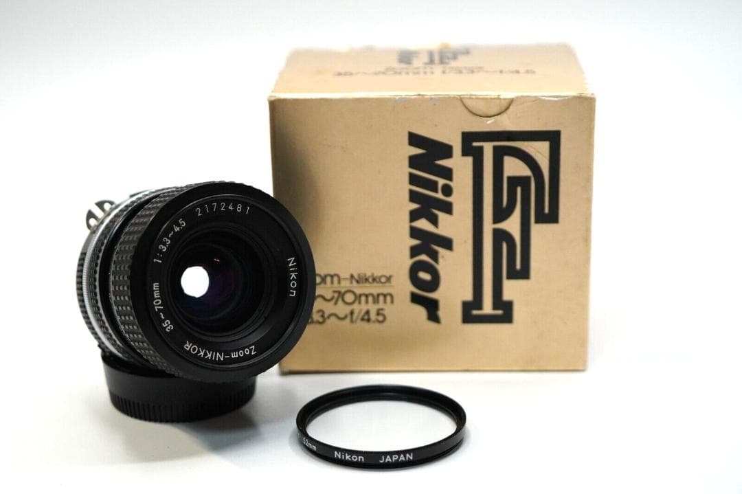 レンズ(ズーム) NIKON Ai-S Zoom-NIKKOR 35-70mm f3.3-4.5