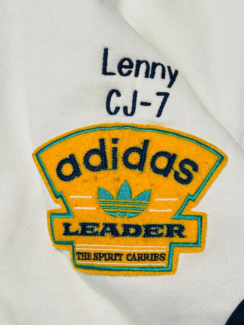 90s adidas アディダス スウェットスタジャン \"LEADER\" 中綿