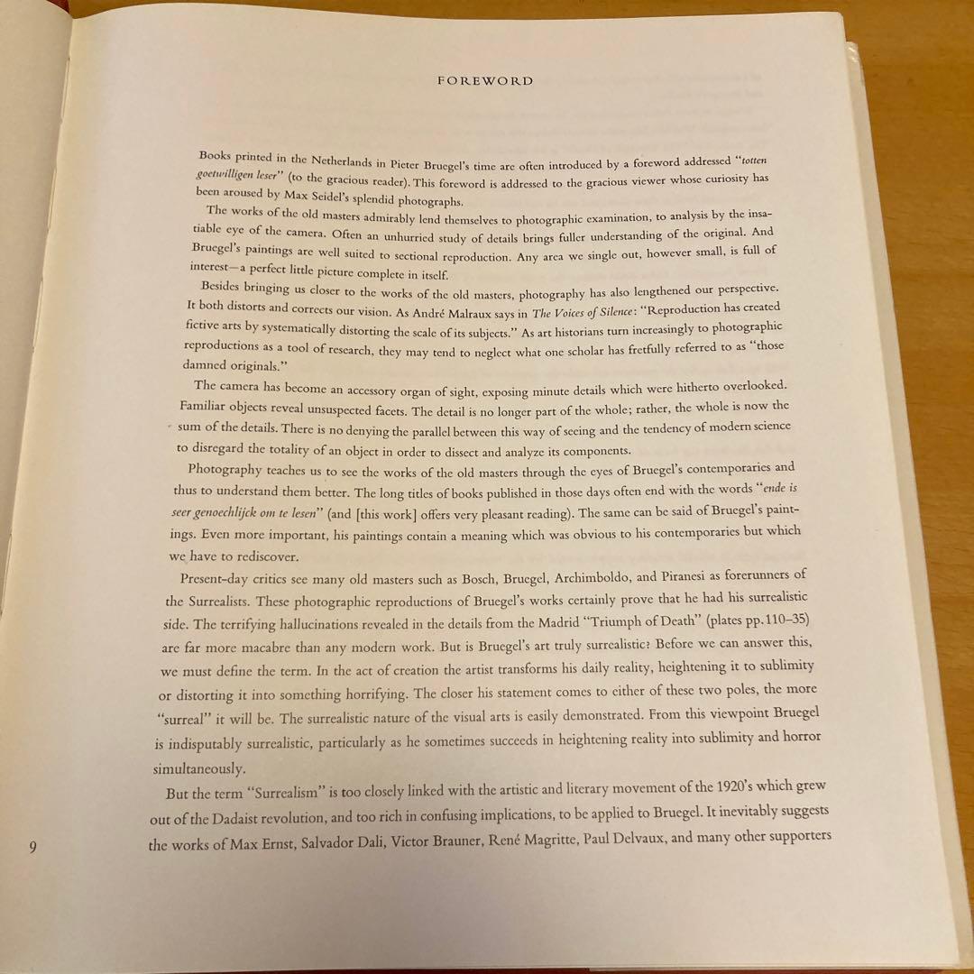 「ブリューゲル」（英文）R.H.Marijinissen / M. Seidel