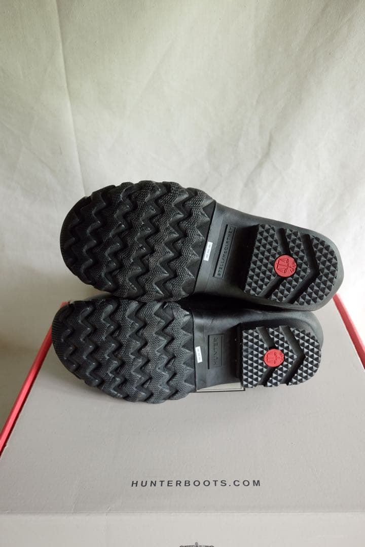 ステラマッカートニーxハンター レインブーツスノーブーツUK8 EU42未