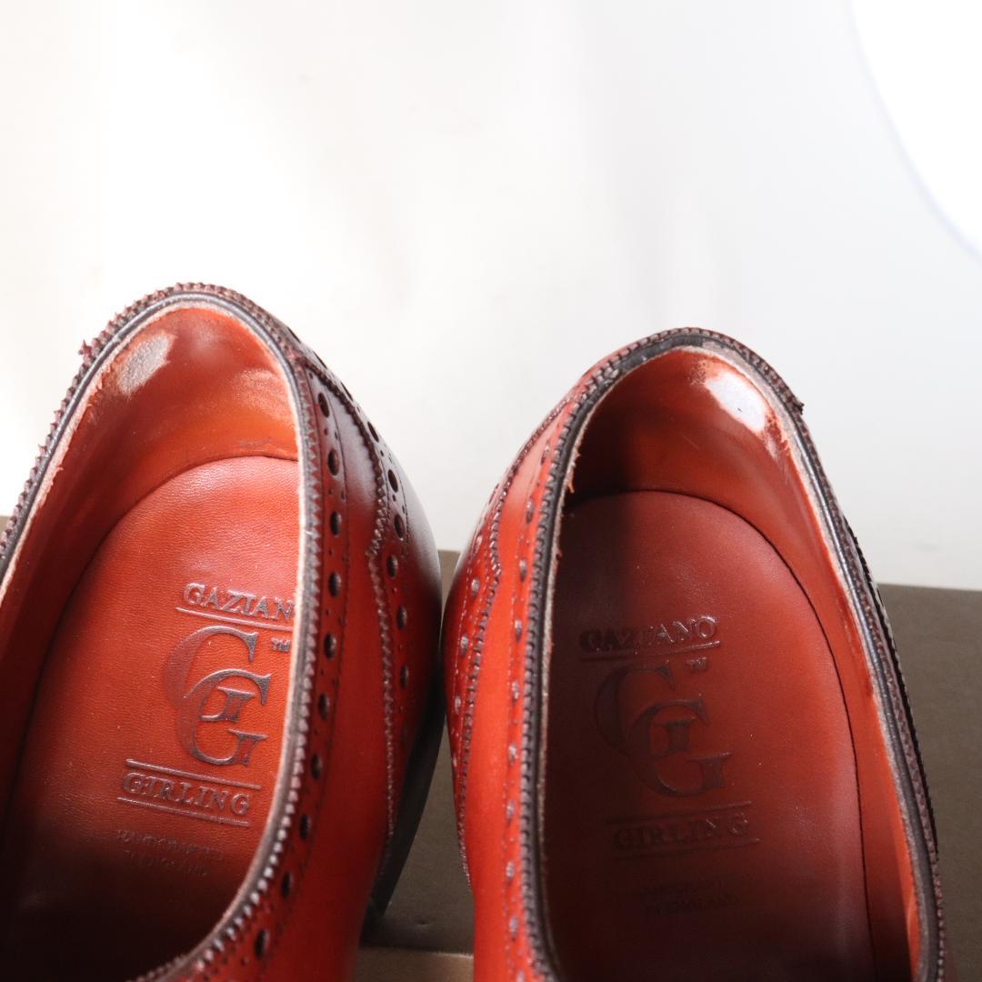 美品 ガジアーノ&ガーリング セントジェームスⅡ 5.5E 24cm チェリー