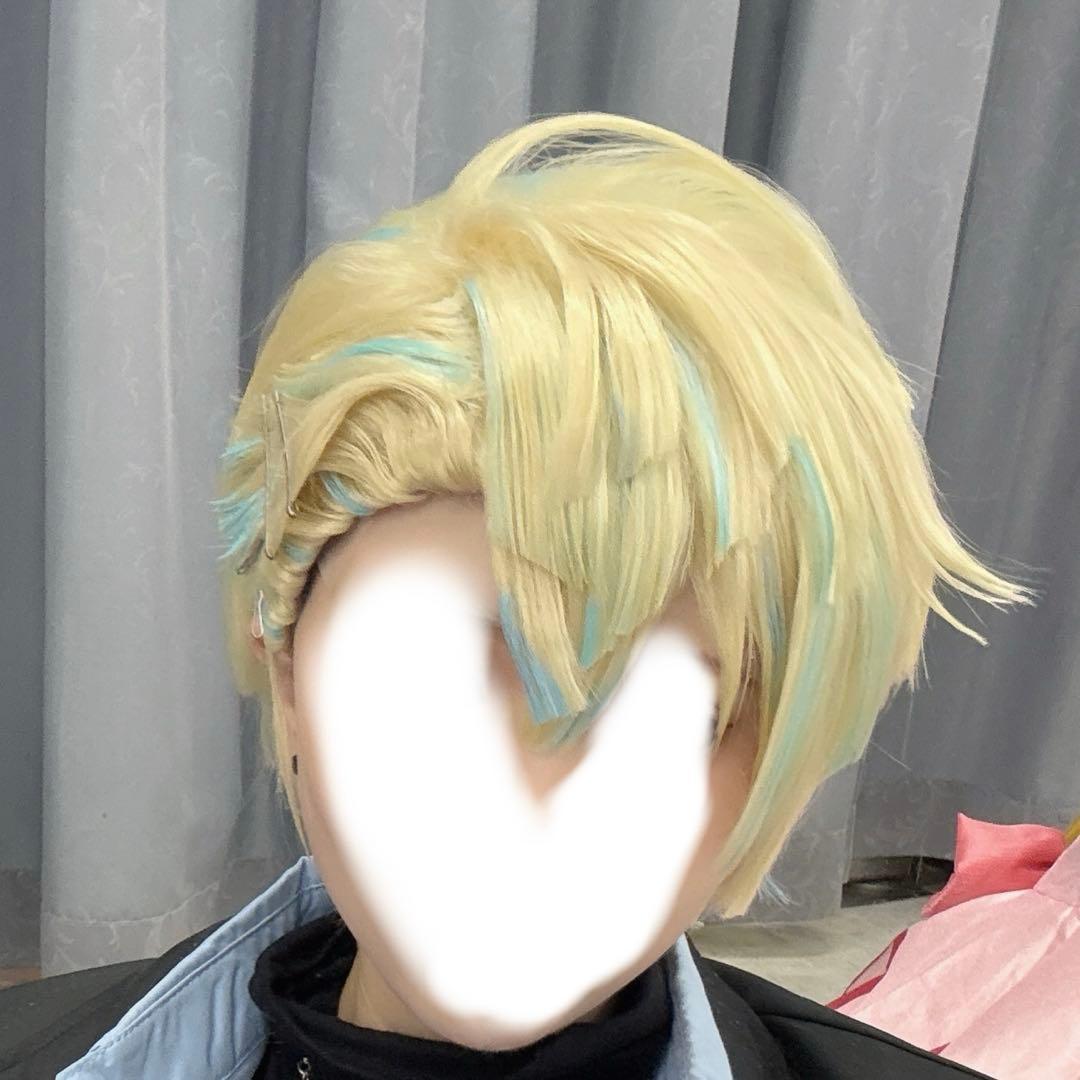 緋八マナ 学パロ コスプレウィッグ - メルカリ