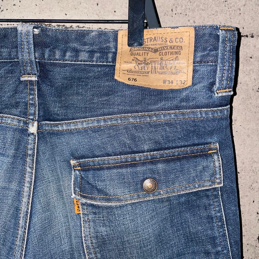 Levi's 676 ブッシュパンツ オレンジタブ - メルカリ