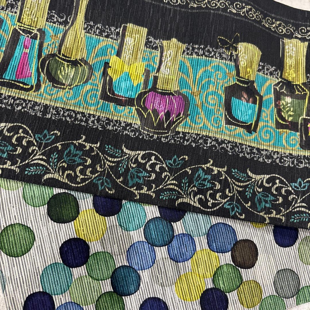 おしゃれ！最終価格半幅帯正絹ブランド召しませ花 nail polish