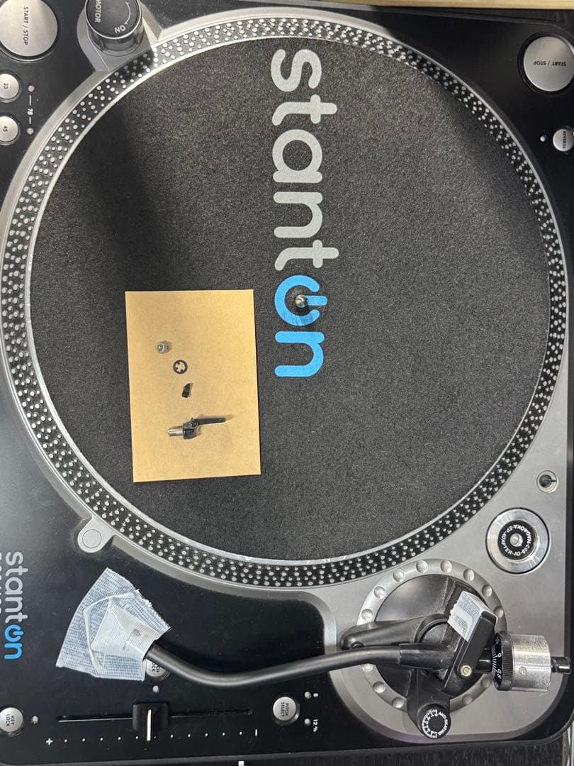 部品破損 ジャンク】stanton T.92 USB ターンテーブル【動作可