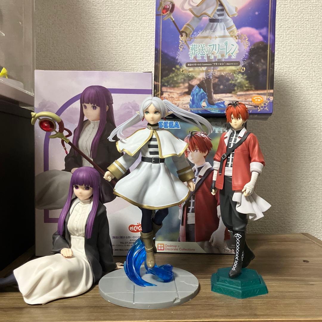 葬送のフリーレン フリーレン フェルン シュタルク フィギュア - メルカリ