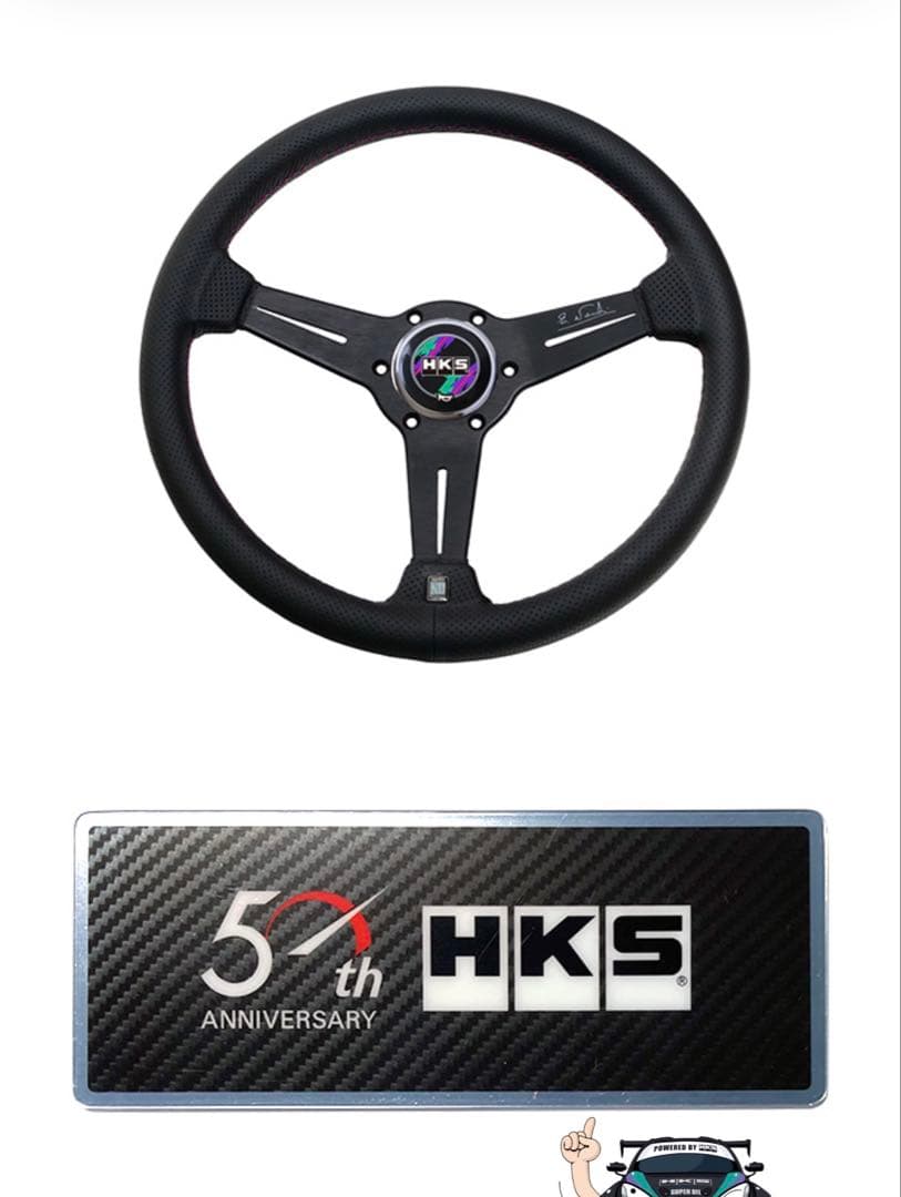 正規品 HKS 50th ステアリング NARDI SPORT 34 340mm HKS（エッチケーエス） 即納 新品 HKS STEERING WHEEL NARDI SPORTS