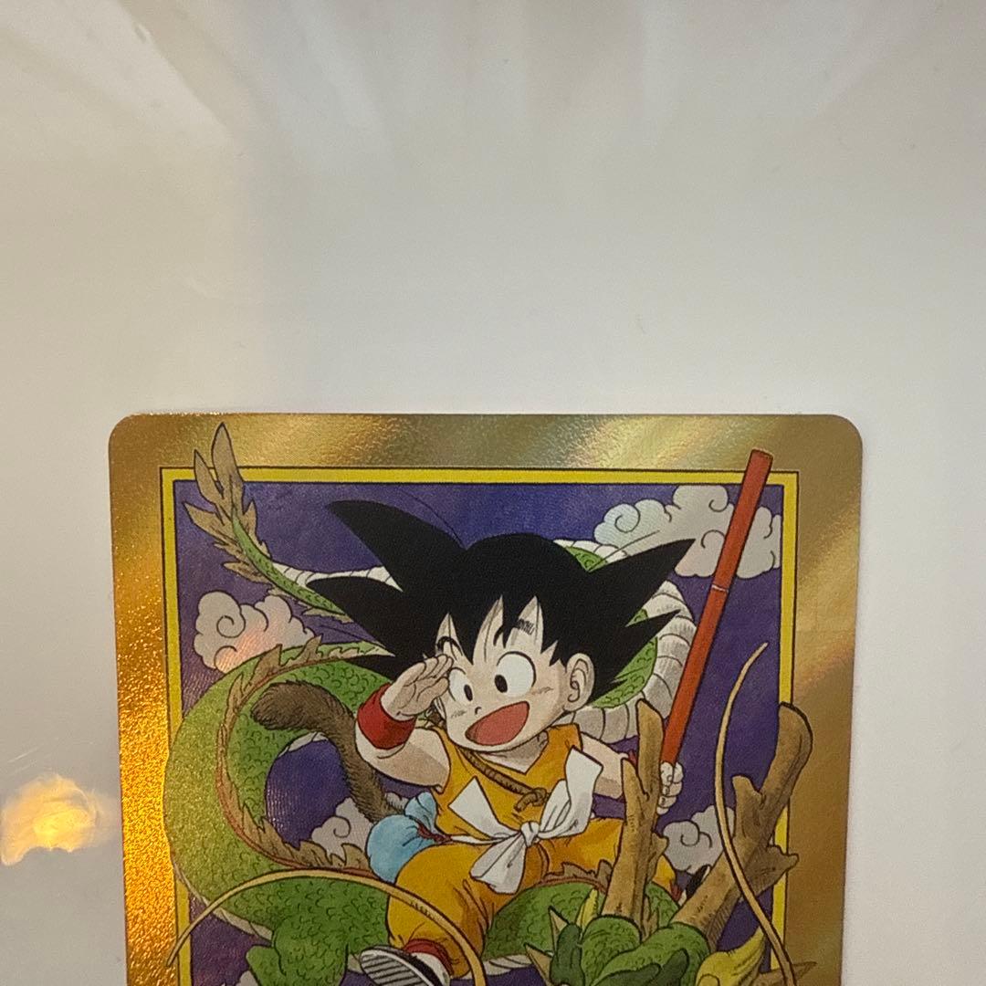 MANGA BOOSTER エナジーマーカー 金 悟空：少年期 神龍 パラレル版