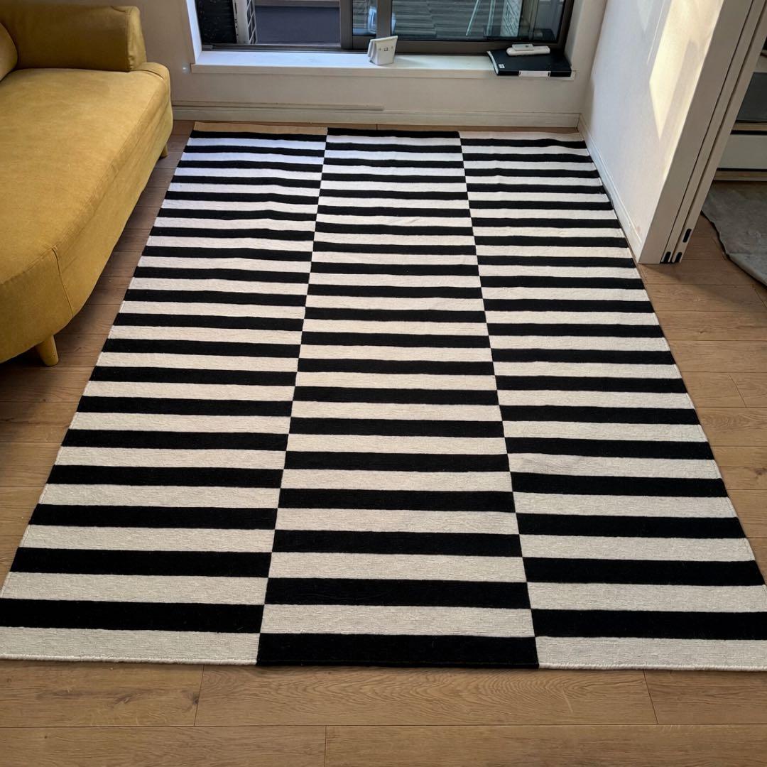 IKEA STOCKHOLM ストックホルム170×240 平織り ストライプ 楽天市場】【NEW】IKEAイケアSTOCKHOLM ストックホルムラグ 平織り