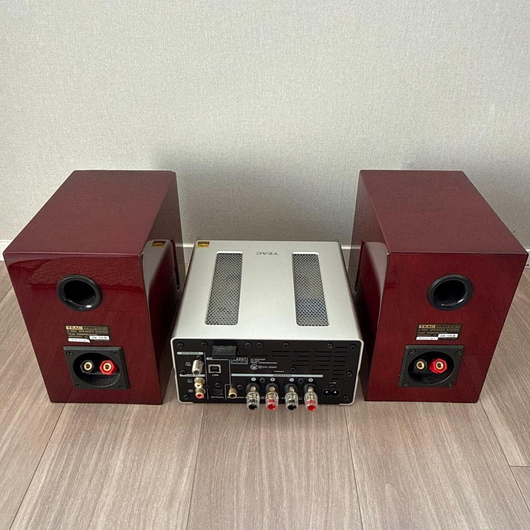 美品】TEAC CR-H101 LS-101HR CDレシーバー スピーカー - メルカリ