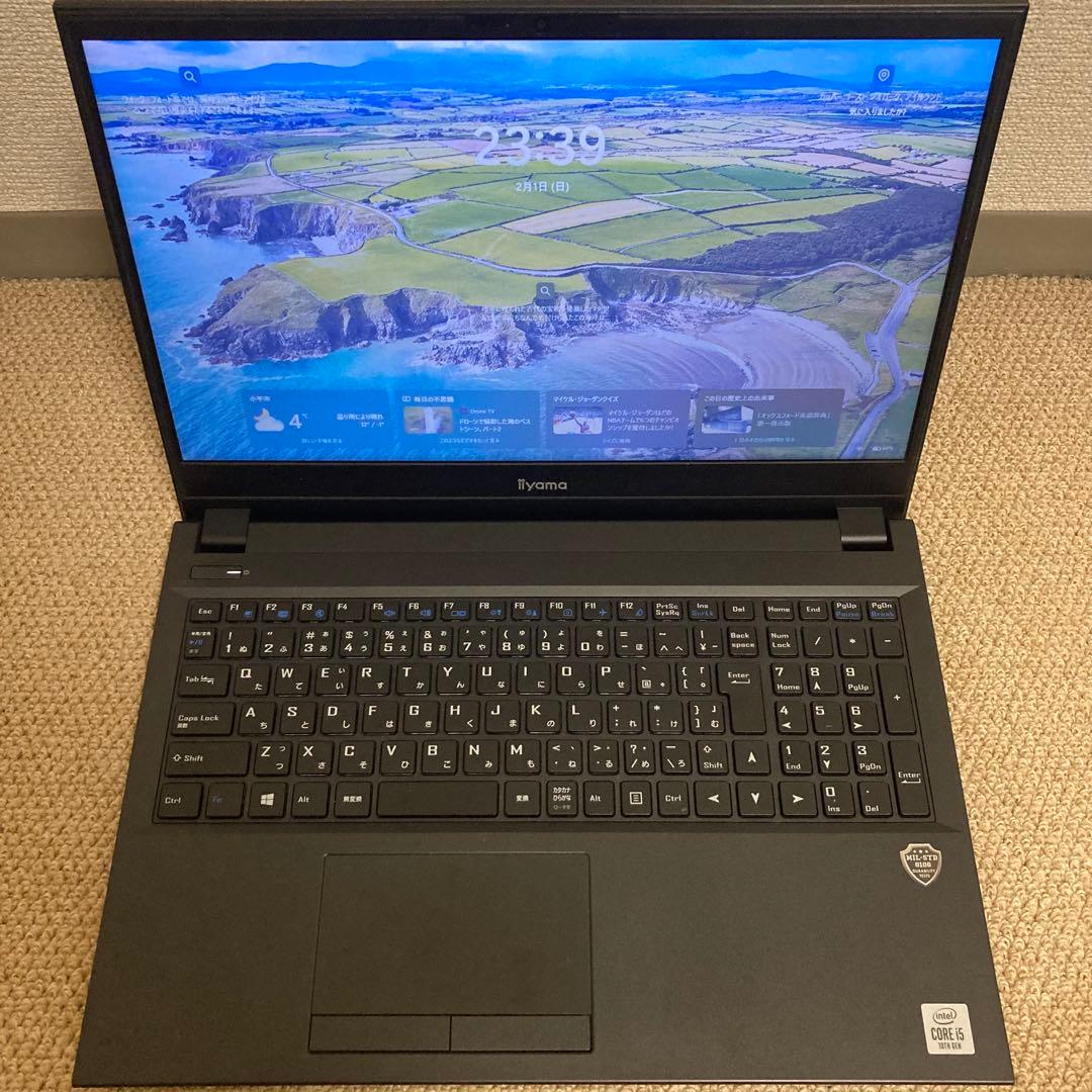訳あり？iiyama i5 10210u 8GB 512GB ノートPC iiyama PC STYLE-15FX090-i5-LXSS | パソコン工房【公式通販】