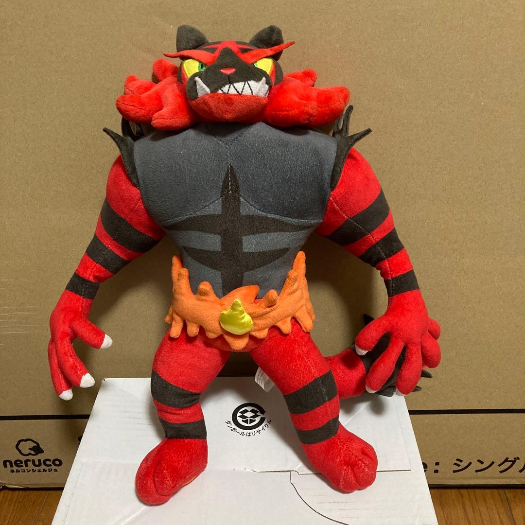 ポケモンぬいぐるみ ガオガエン - メルカリ