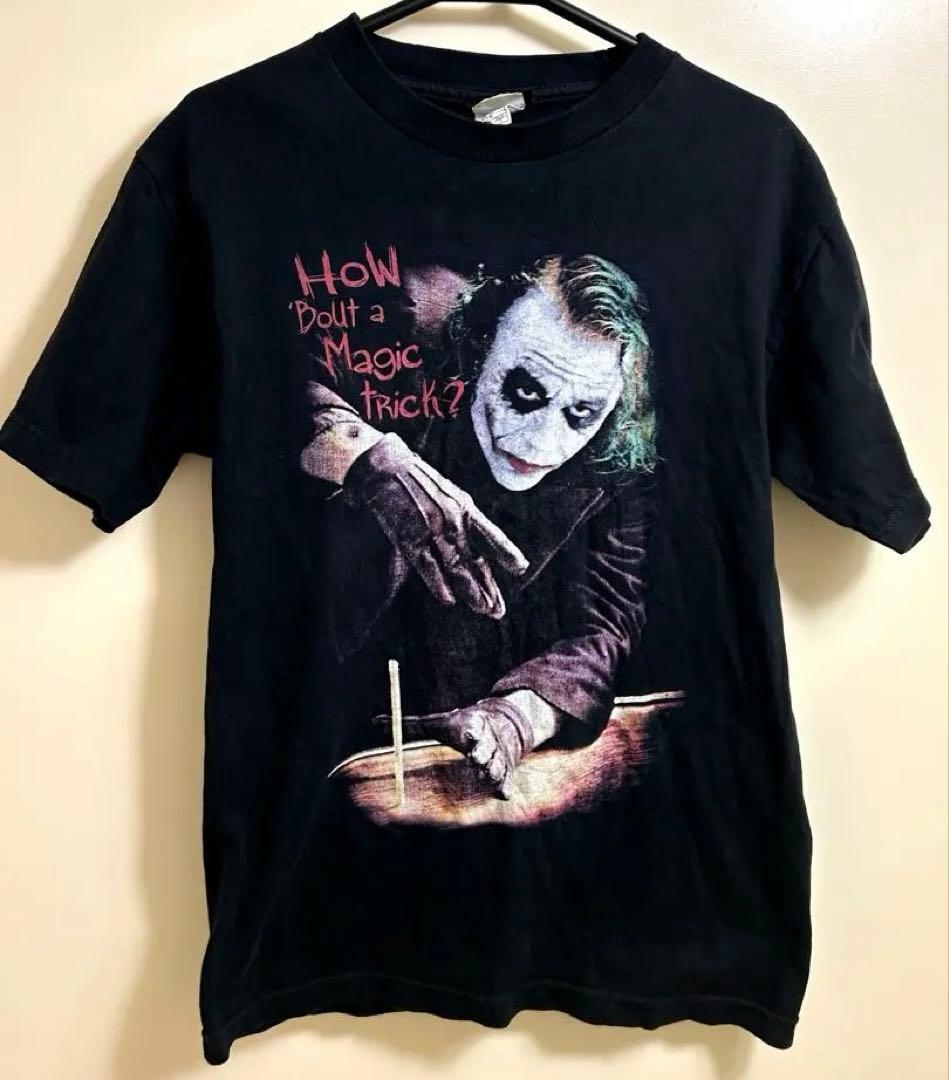 THE DARK NIGHT 08 JOKER シャツ　美品　Movie THE DARK NIGHT ジョーカーTシャツ | CUSTOM FEVER