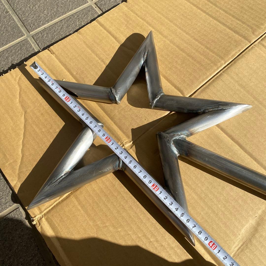 竹槍マフラー星型素材25.4パイ肉厚1.6ミリ - メルカリ