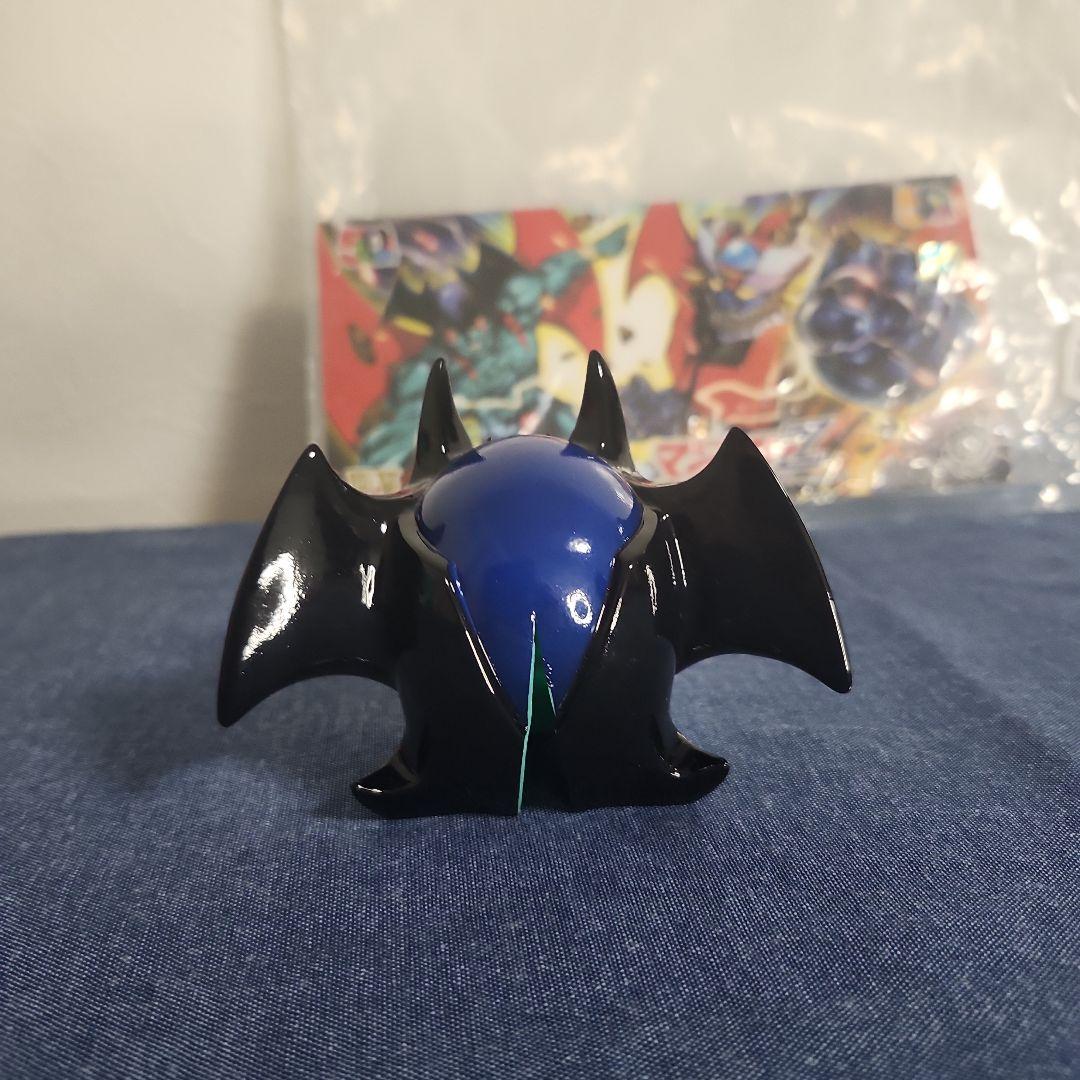 墓場の画廊 デビルマン マスク 面取れ ソフビ グリーン 一部塗装剥がれ