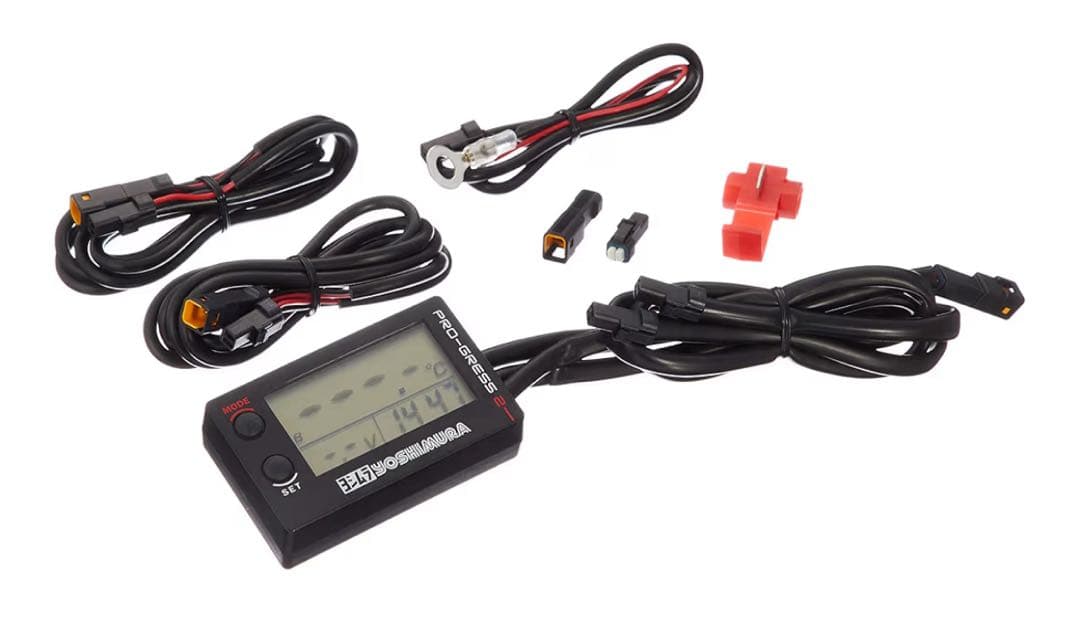 ヨシムラ 油温計 ステー付き Bagus!（バグース！）からヨシムラ油温計プログレスの専用ステー