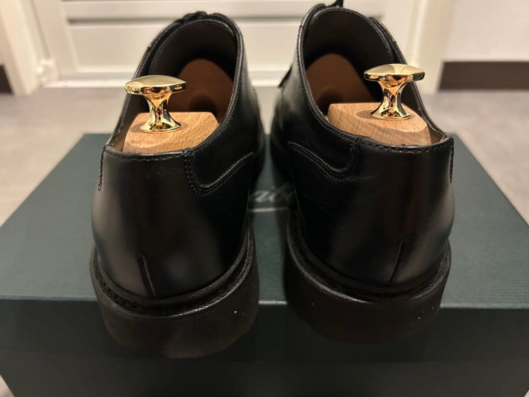 パラブーツ EDIFICE別注 シャンボード ステッチ黒24.5cm - メルカリ