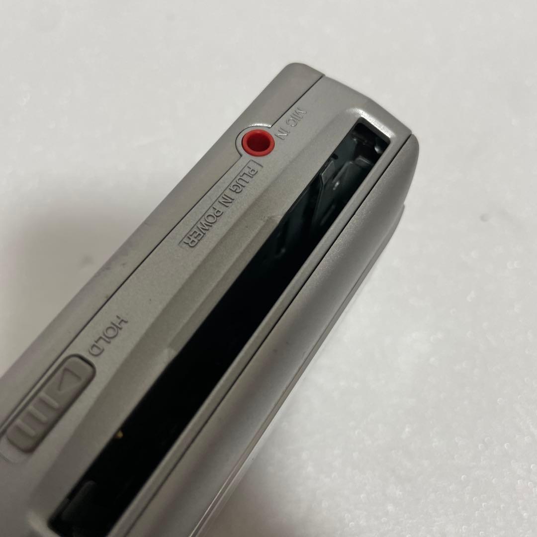 SHARP ポータブルMDプレーヤー MD-MS100-S 付属品有り SHARP MD MS100