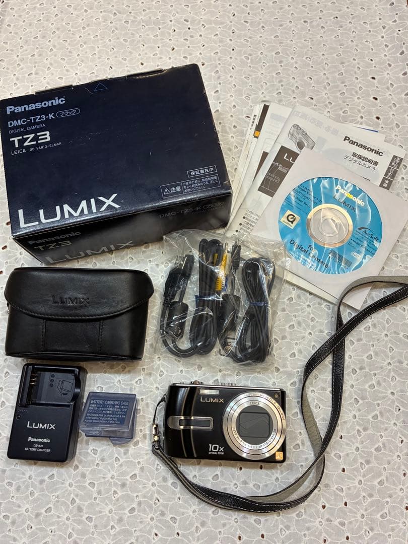 Panasonic DMC-TZ3 ブラック - メルカリ
