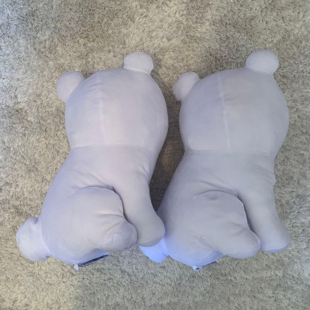 絶滅寸前の動物 ハッチンパモス めちゃもふぐっとぬいぐるみ 2体