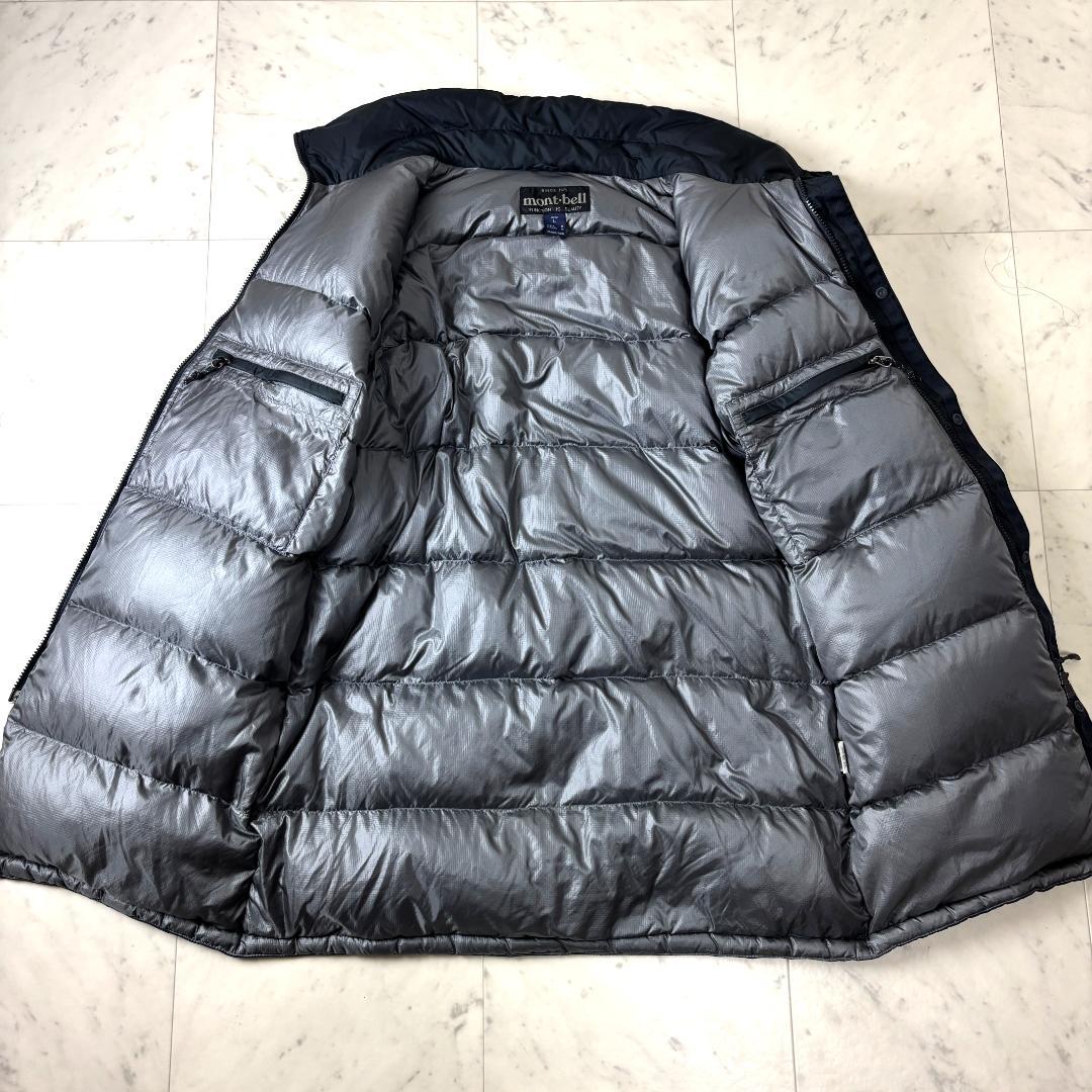 モンベル mont-bell トラベルダウン L ブラック ダウンジャケット