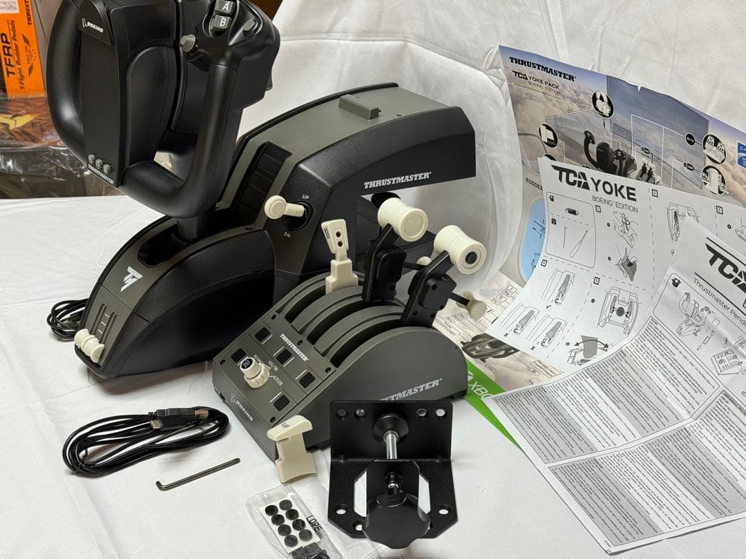 スラストマスター】TCA Yoke Pack Boeing Edition - メルカリ