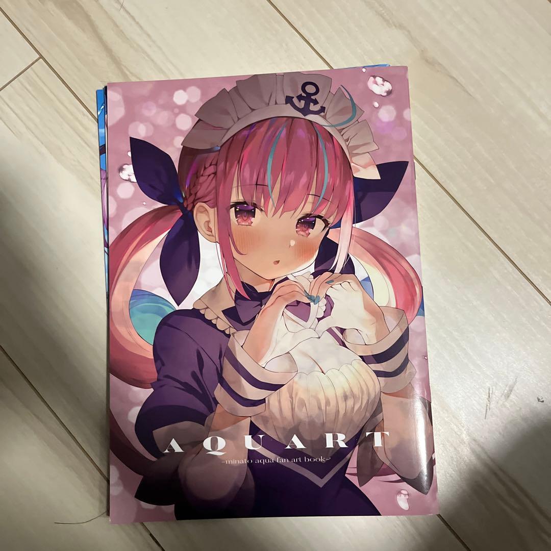 湊あくあ】AQUART1.2、るしあくあセット(クリアファイル付き - メルカリ