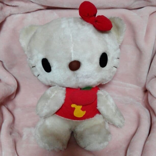 サンリオ 昭和レトロ 希少 ハローキティ ヴィンテージ ぬいぐるみ 1976