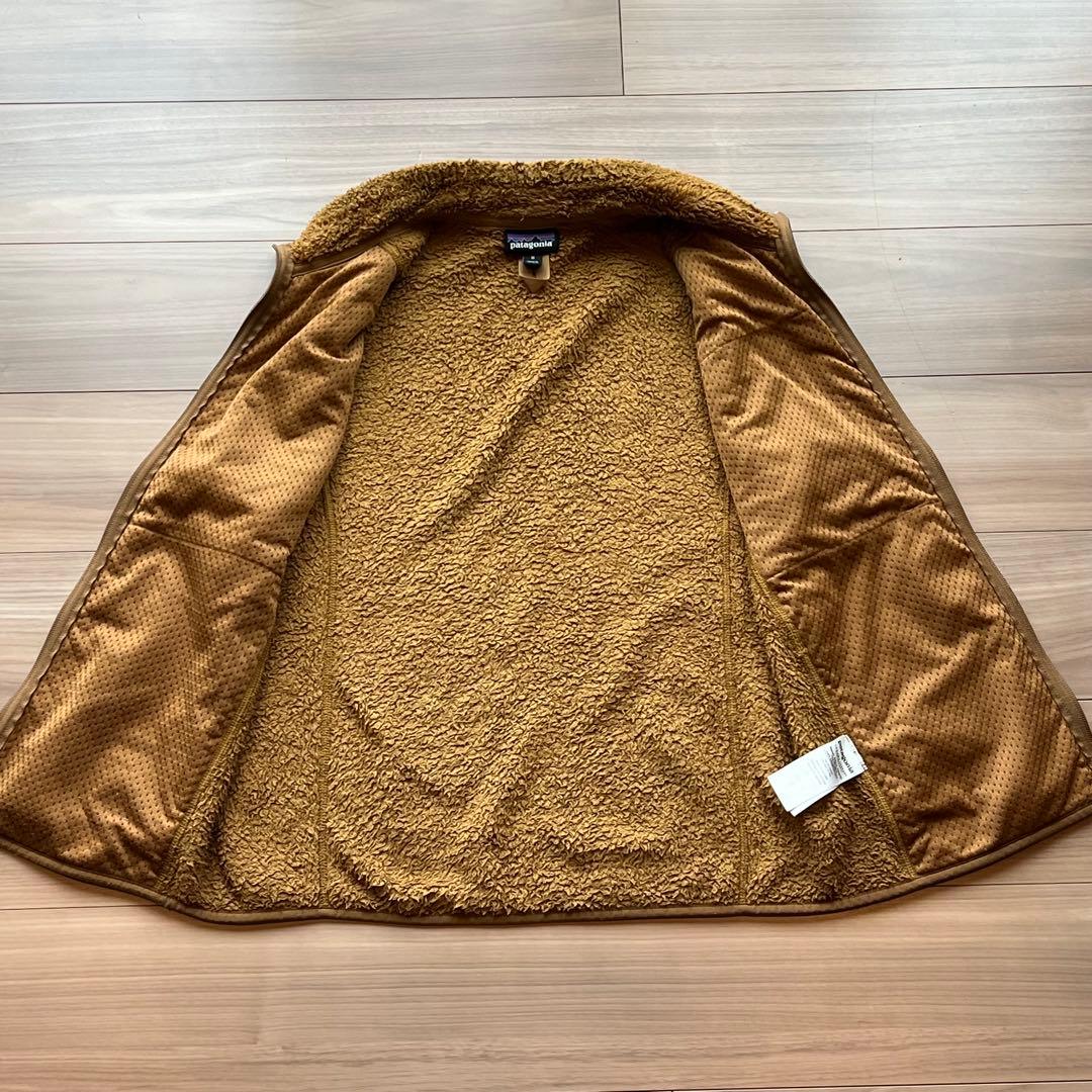 patagonia フリース ベスト ブラウン M - メルカリ