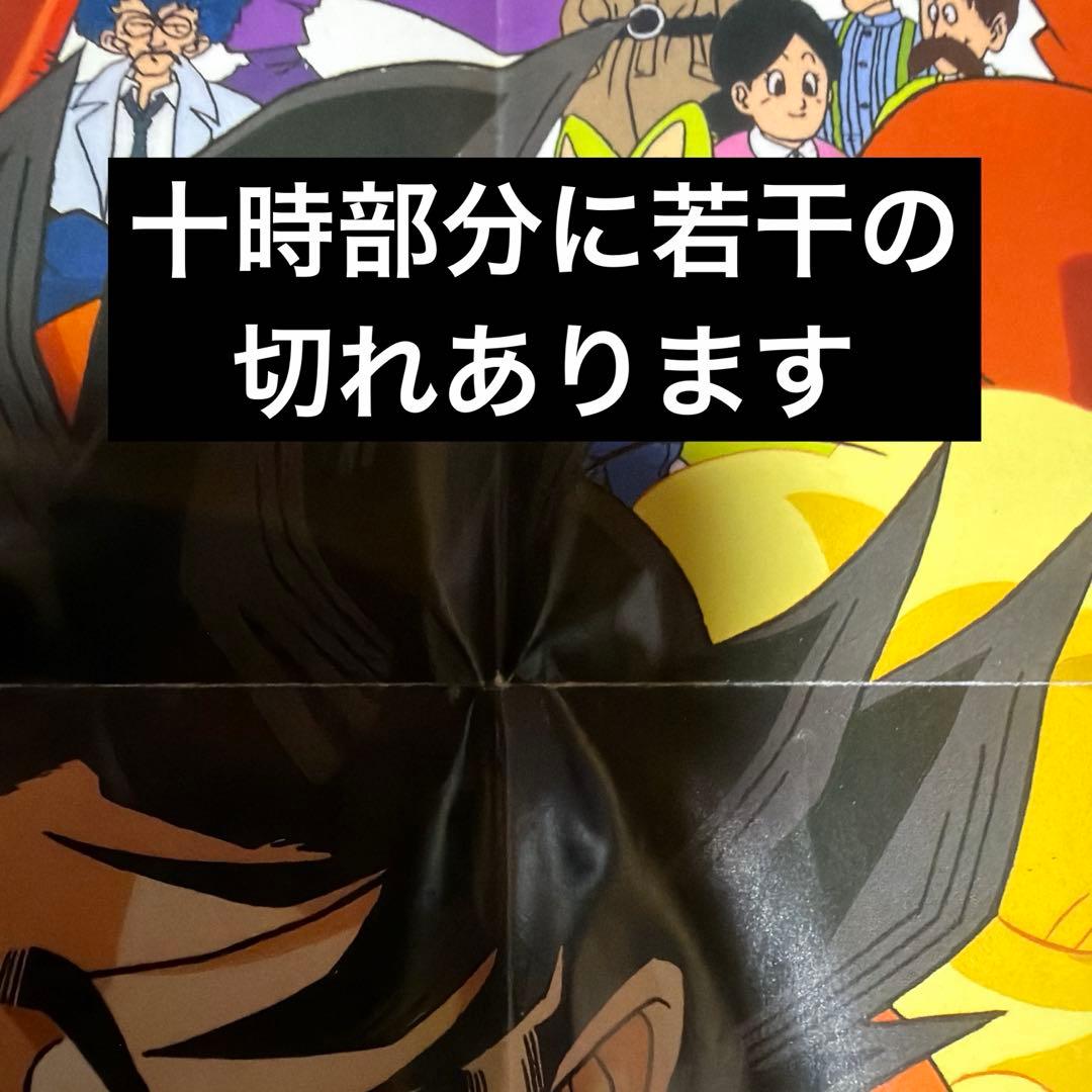 ドラゴンボール 大全集 B1サイズ ポスター 当時品 懸賞品 鳥山明