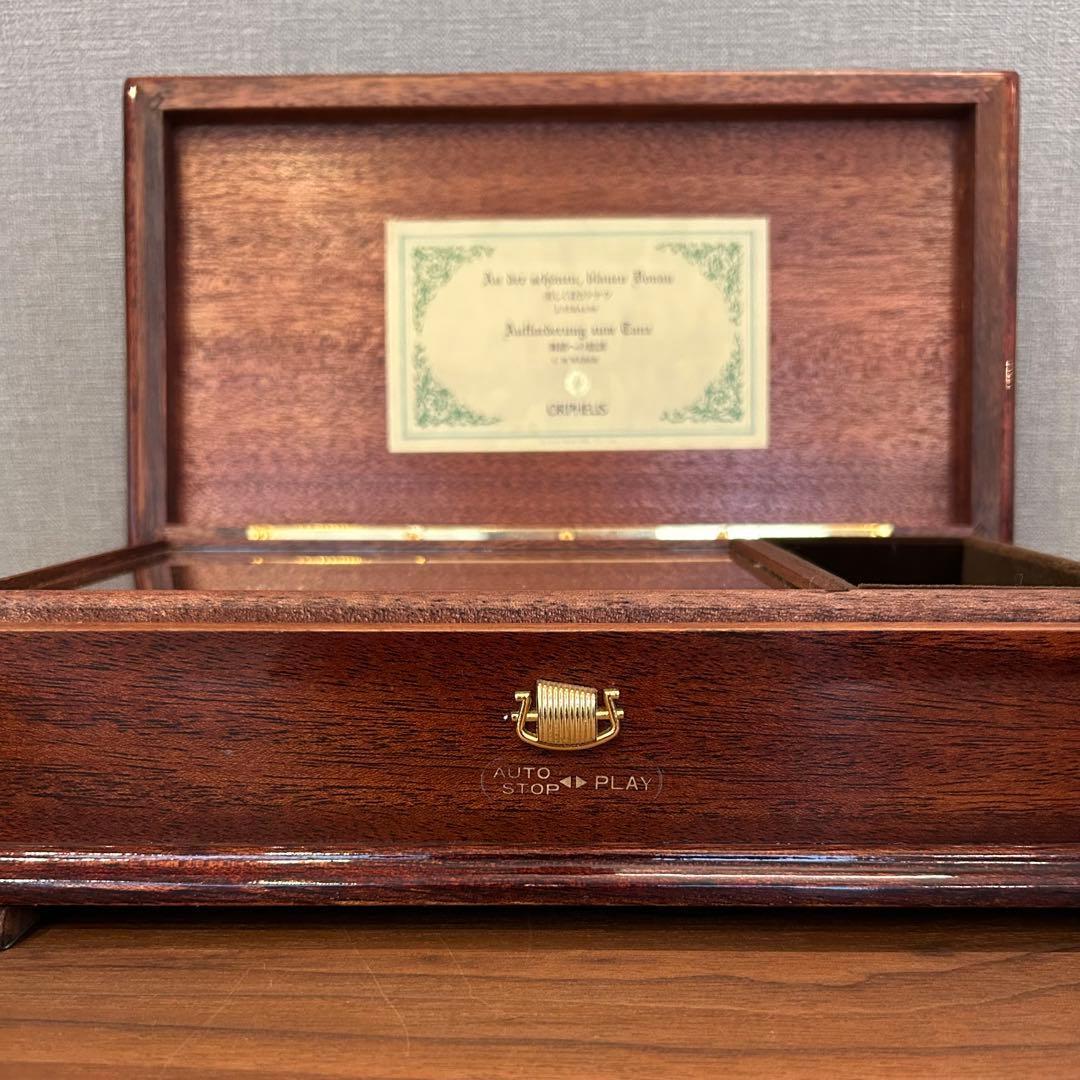 stspecies8787様】オルフェウス 高級オルゴール 2曲50弁