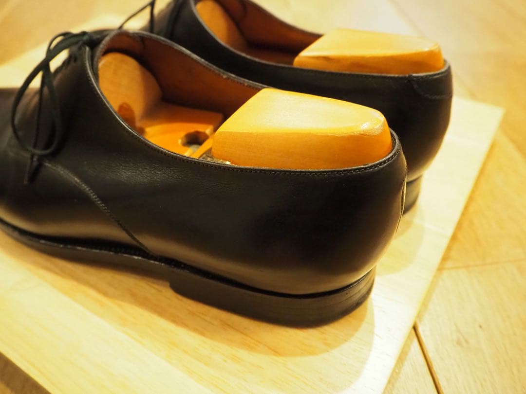 旧ロゴ)JM WESTON 300 ブラックカーフ 8.5 外羽根プレーントゥ - メルカリ