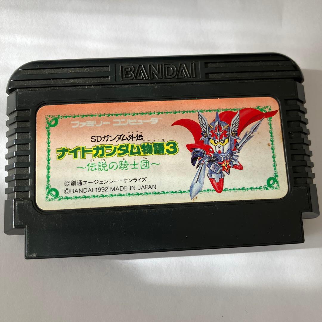動作未確認 ナイトガンダム物語3 ファミコンソフト - メルカリ