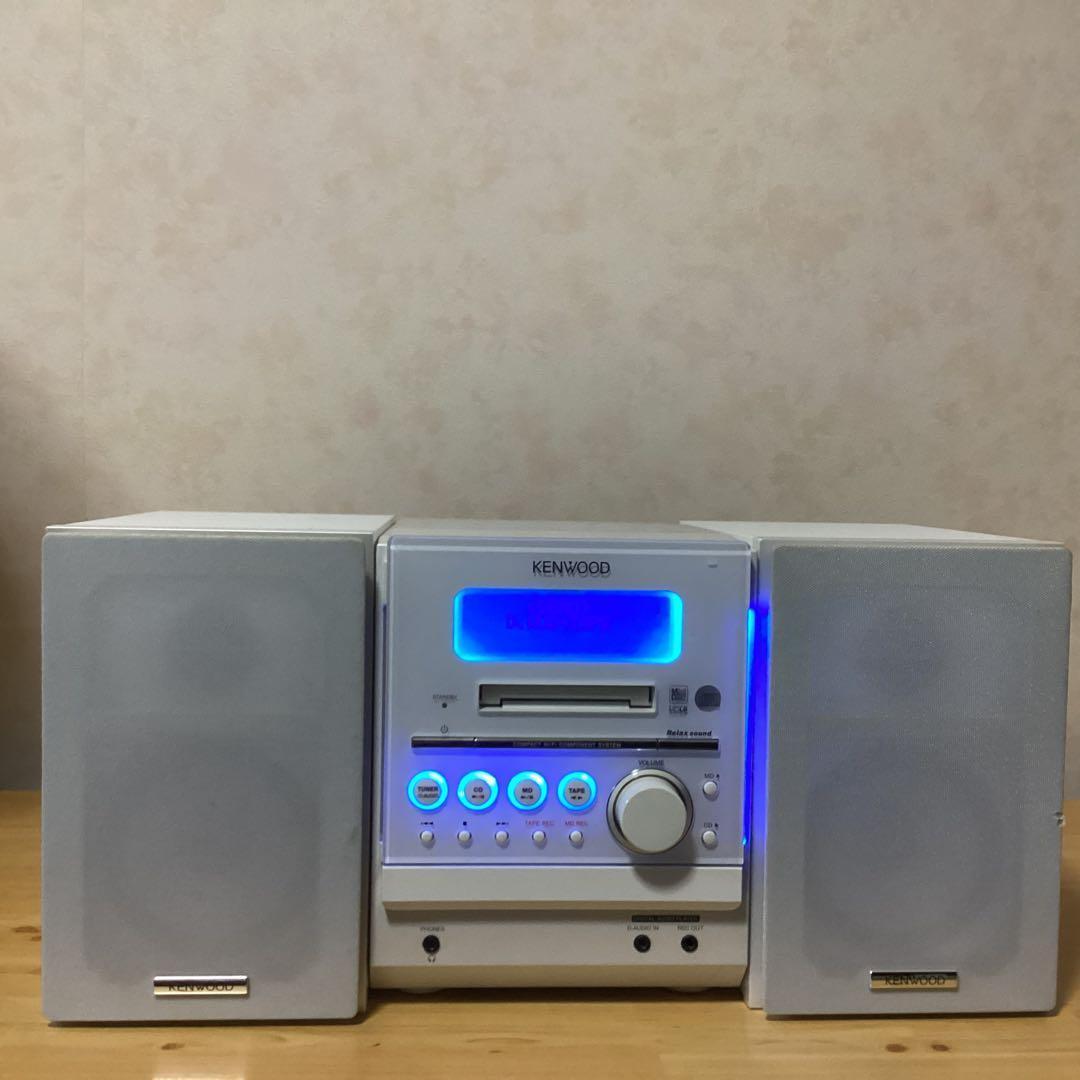 KENWOOD RXD-SZ3MD ミニコンポ アンテナ付 カセットNG - メルカリ