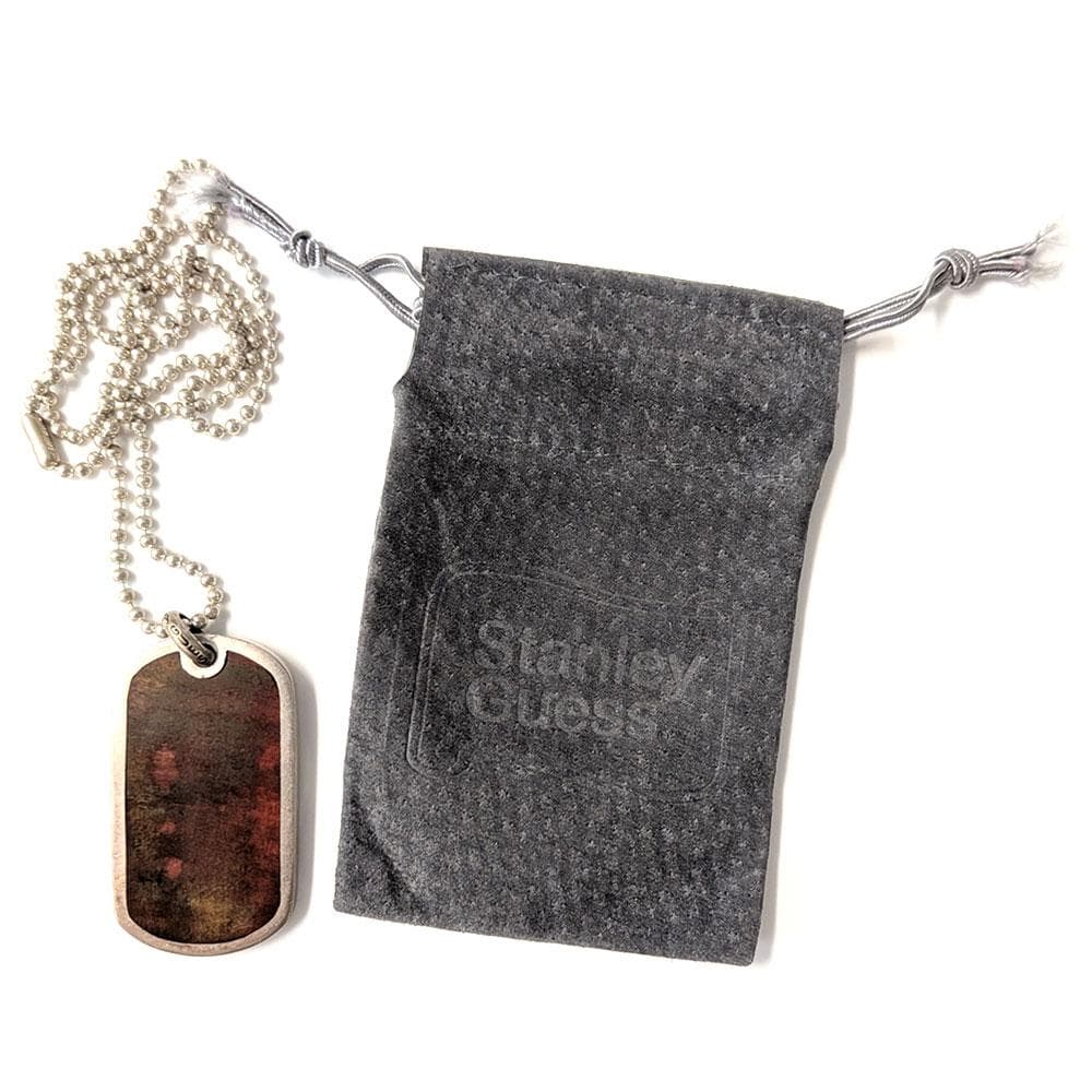 STANLEY GUESS スタンリーゲス ウッド ドッグタグ ペンダント 生前