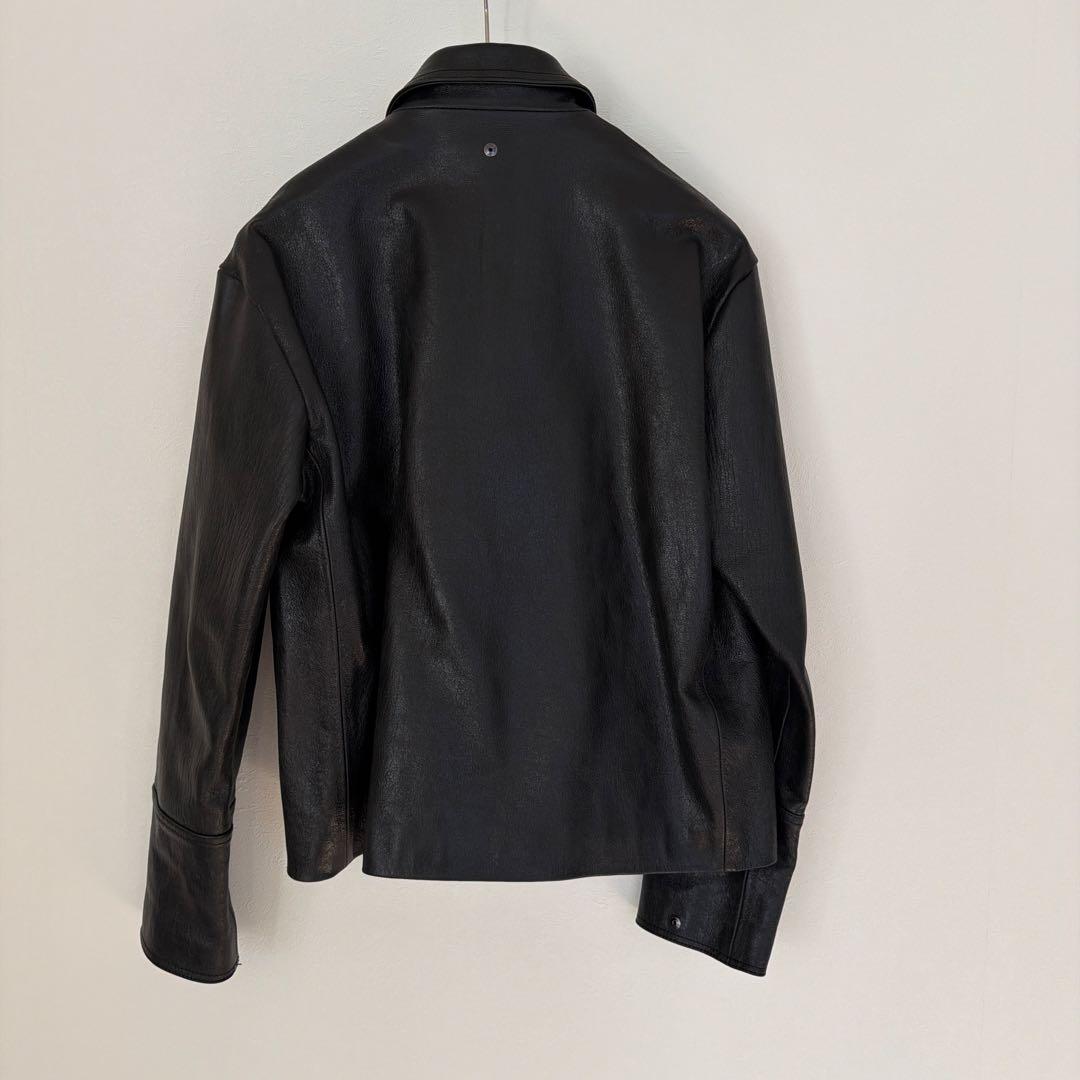 希少Omar afridi 21aw レザージャケット - メルカリ
