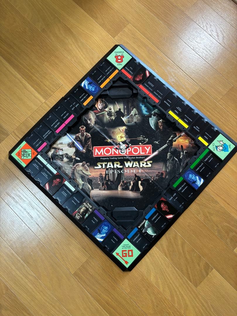 【限定】MONOPOLY  〜STAR WARS  EPISODE Ⅰ 〜 STAR WARS EPISODE 1 MONOPOLY COLLECTOR'S EDITION 3-D GAMEBOARD