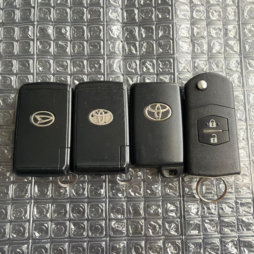 トヨタ ダイハツ マツダ 純正スマートキー 4個セットまとめ売り - メルカリ